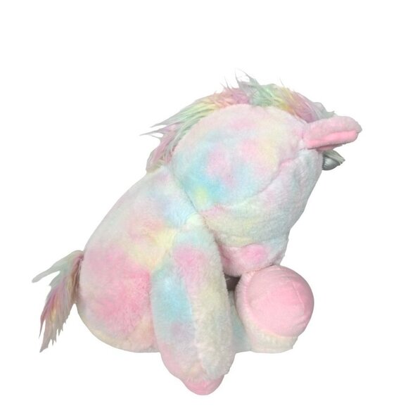 Animal Adventure Unicorn Rainbow Heart Plush 23" - Picture 3 of 8